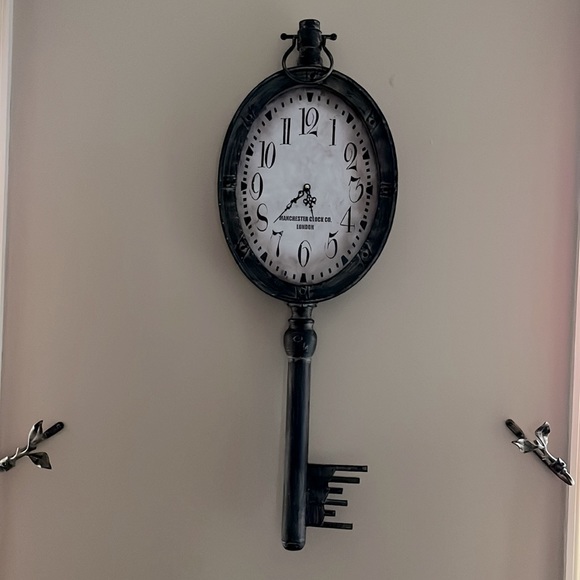 psi Wall Decor Manchester Clock Company London Weathered Key
